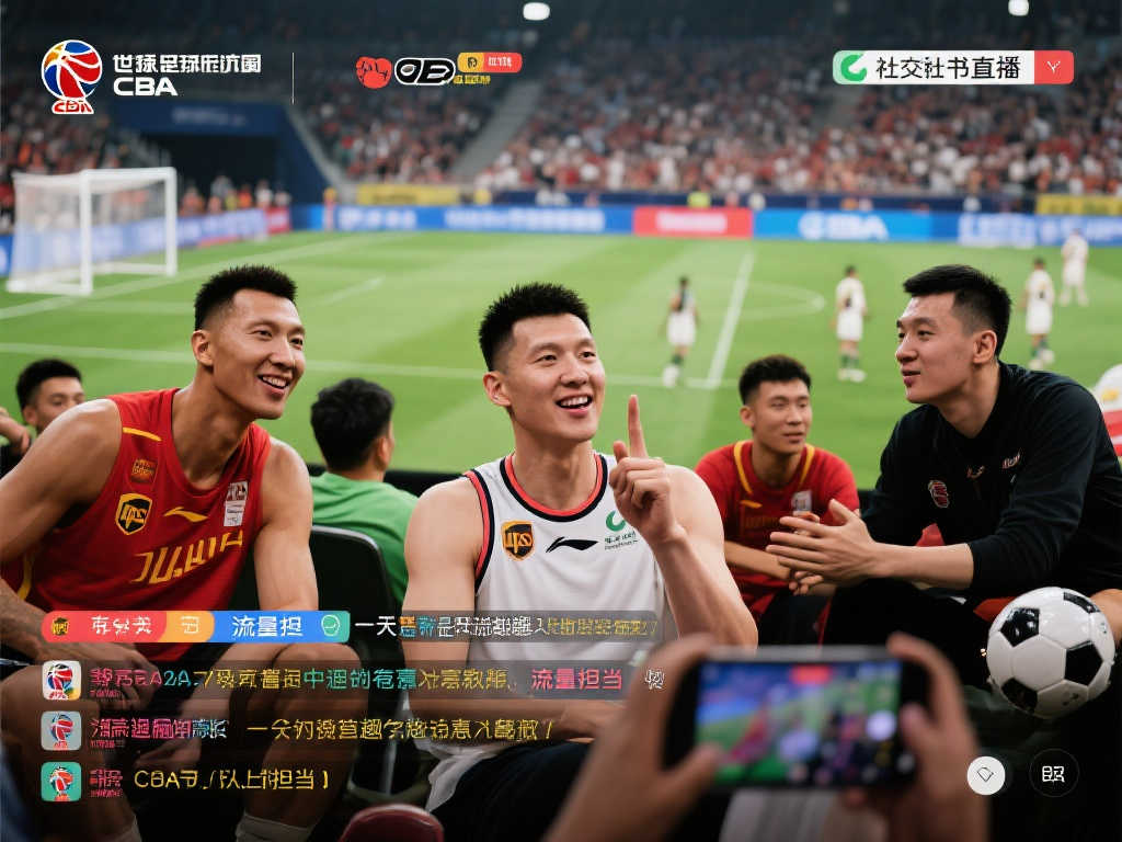 CBA球星直播世界杯,犀利点评引发弹幕热潮 CBA球星直播世界杯,犀利点评引发弹幕热潮